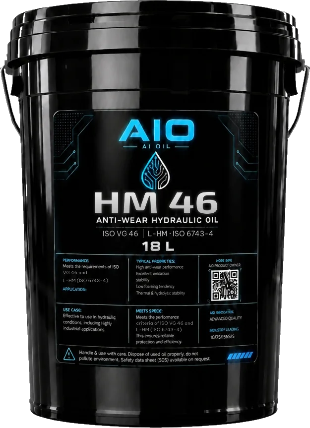 Xô dầu thủy lực AIO HM 46, 18 lít